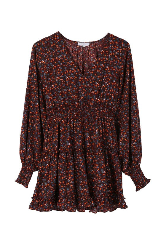 Ditsy floral mini dress Lilou