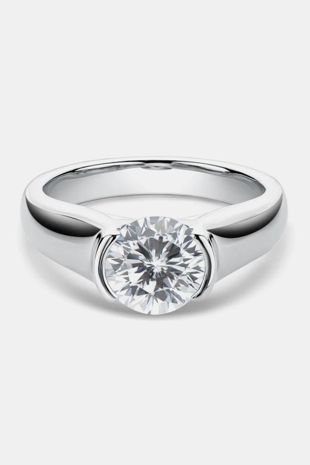 1.5 Carat Moissanite 925 Sterling Silver Ring - Rosa Apparel