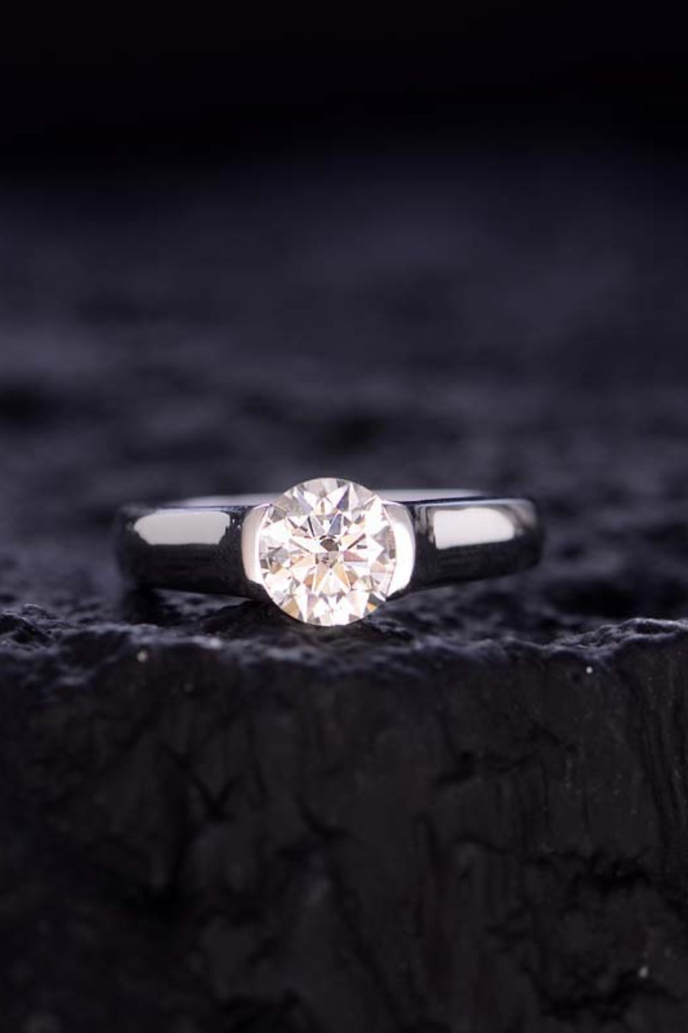 1.5 Carat Moissanite 925 Sterling Silver Ring - Rosa Apparel