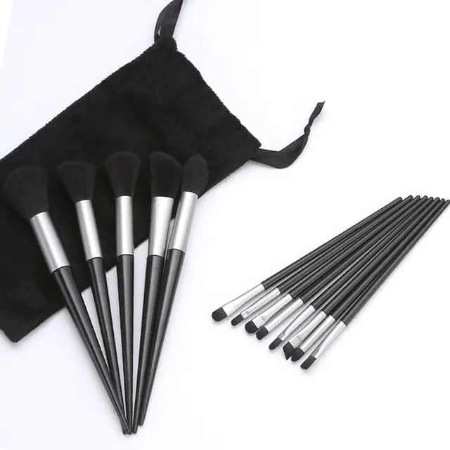 13 Pcs Soft Fluffy Makeup Brushes Set - Rosa Apparel