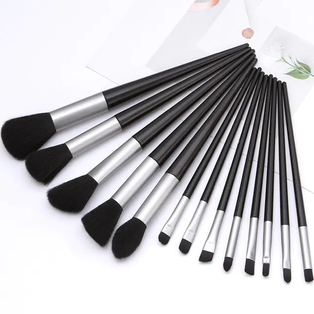 13 Pcs Soft Fluffy Makeup Brushes Set - Rosa Apparel