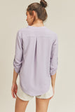 V Neck Top Lush Clothing