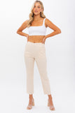 High-Waisted Crop Pants LE LIS