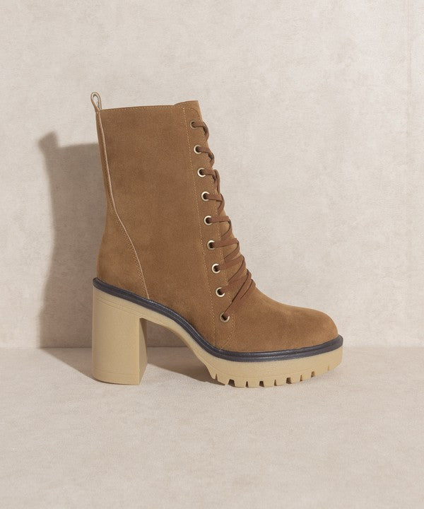 OASIS SOCIETY Jenna - Platform Military Boots Oasis Society