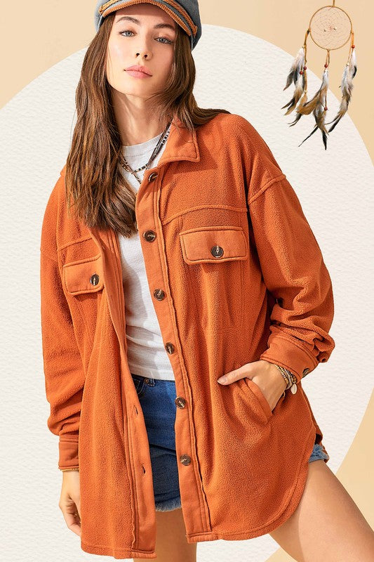 Sunset Fleece Jacket La Miel