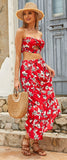 Annva USA Summer Floral Women's Long Skirt And Bra Set Annva USA