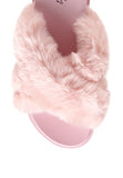 HOMEY FUR SLIP-ON FLATS Rag Company