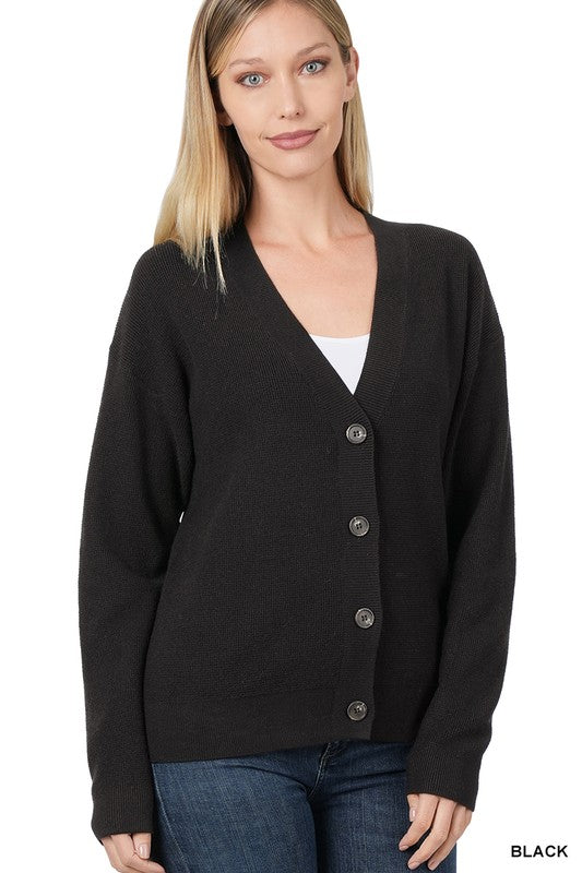 Viscose Sweater Cardigan ZENANA