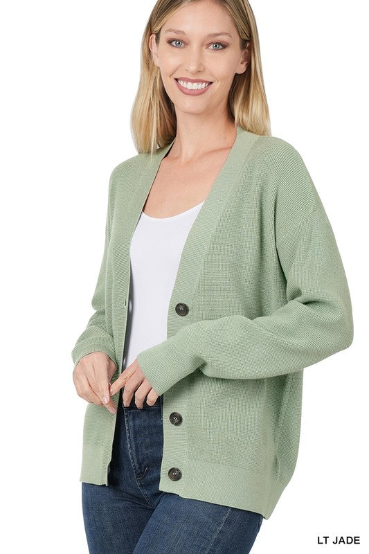 Viscose Sweater Cardigan ZENANA