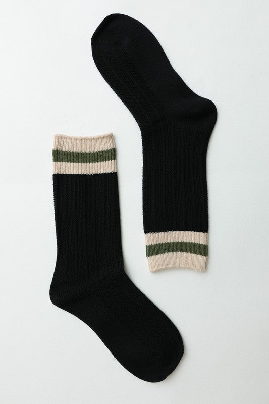 Color Block Socks Leto Accessories