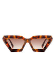 Retro Square Chunky Cat Eye Fashion Sunglasses Cramilo Eyewear