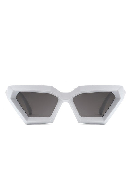 Retro Square Chunky Cat Eye Fashion Sunglasses Cramilo Eyewear