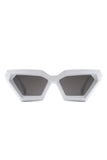 Retro Square Chunky Cat Eye Fashion Sunglasses Cramilo Eyewear