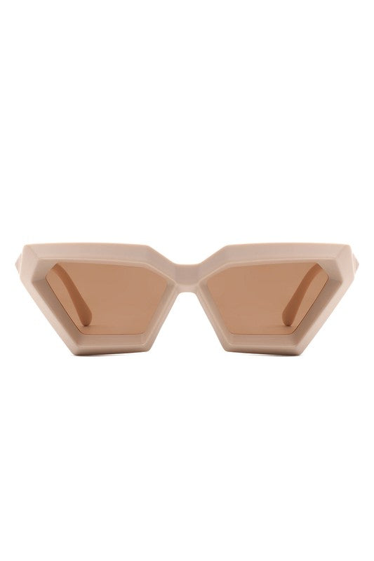 Retro Square Chunky Cat Eye Fashion Sunglasses Cramilo Eyewear