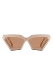 Retro Square Chunky Cat Eye Fashion Sunglasses Cramilo Eyewear