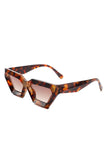 Retro Square Chunky Cat Eye Fashion Sunglasses Cramilo Eyewear