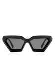 Retro Square Chunky Cat Eye Fashion Sunglasses Cramilo Eyewear