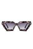 Retro Square Chunky Cat Eye Fashion Sunglasses Cramilo Eyewear