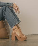 Oasis Society Norah - Chunky Platform Heel - Rosa Apparel