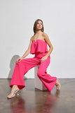 Do + Be Effortless Chic Off Shoulder Tube Neckline Jumpsuit Do + Be Collection