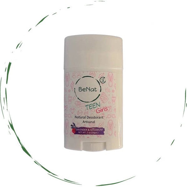 BeNat All-natural Deodorants for Kids & Teens - Rosa Apparel