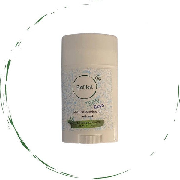 BeNat All-natural Deodorants for Kids & Teens - Rosa Apparel