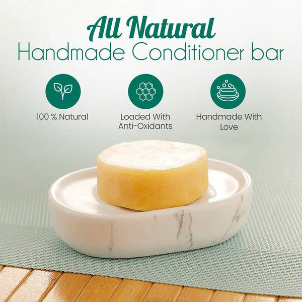 BeNat All-Natural Shampoo Bar & Conditioner Bar Bundle with Antioxidants to Support Healthy Hair Plastic-Free. No GMO's, No Detergents. - Rosa Apparel