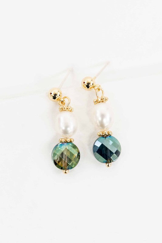 Zaina Pearl Earrings Lovoda