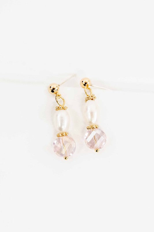 Zaina Pearl Earrings Lovoda