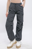 Loose Fit Parachute Cargo Pants Love Tree