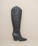 OASIS SOCIETY Barcelona - Knee High Pointed Toes Western Boots - Rosa Apparel