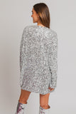 Long Sleeve Sequin Mini Dress LE LIS