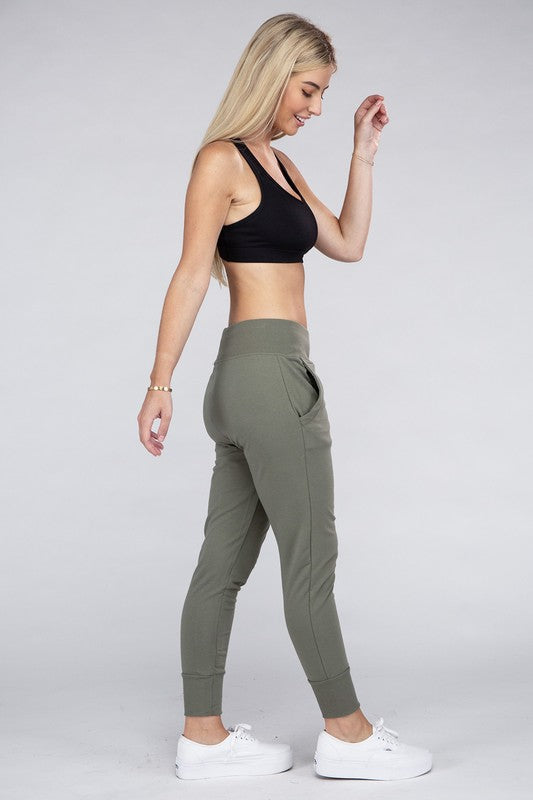 Comfy Stretch Lounge Sweat Pants Ambiance Apparel