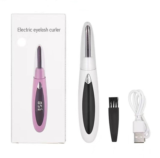 BeNat Electric Eyelash Curler. Long-Lasting Lashes, USB Rechargeable - Rosa Apparel