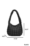 Puff Quilted Crossbody Shoulder Bag ZENANA