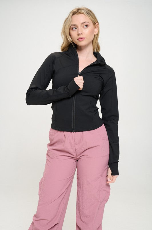 Workout Jacket Long sleeve Zip-Up OTOS Active