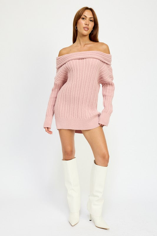 OVERSIZED OFF SHOULDER SWEATER Emory Park