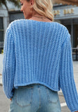 Cropped Knit Cardigan Miss Sparkling