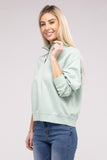 Half Zip Long Sleeve Sweatshirt HYFVE