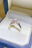 2 Carat Moissanite 925 Sterling Silver Ring - Rosa Apparel