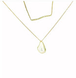 2 Pcs Set Waterdrop Irregular Necklaces - Rosa Apparel