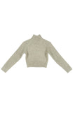 Crop mock neck sweater Lilou