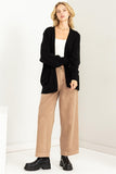 True Story Open Front Cardigan Sweater HYFVE