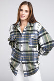 Textured Shirts With Big Checkered Point BiBi