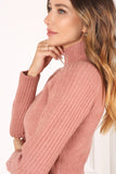 Crop mock neck sweater Lilou