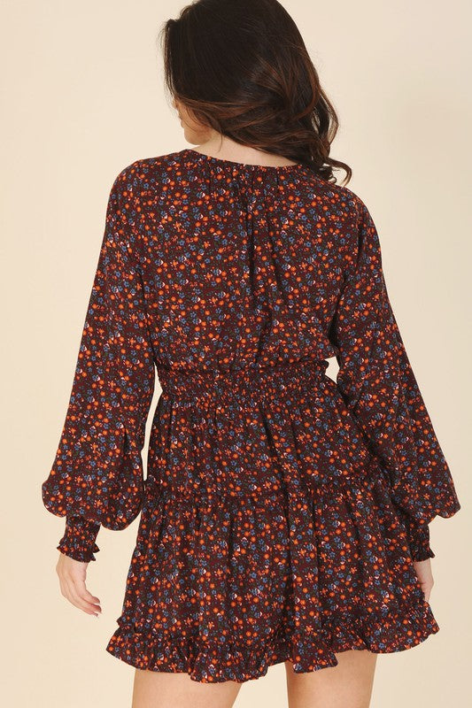 Ditsy floral mini dress Lilou