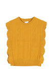 Ruffle sweater vest Lilou