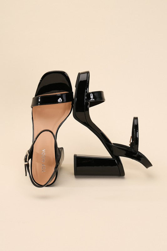 FINN-1 Ankle Strap Heel - Rosa Apparel