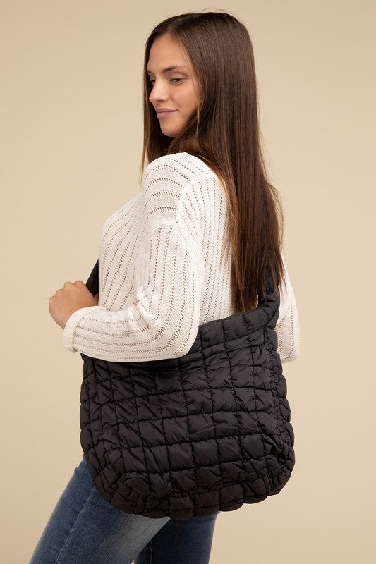 Puff Quilted Crossbody Shoulder Bag ZENANA