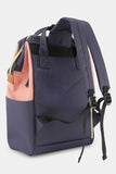 Himawari Waterproof Canvas Backpack Bag with Side Pockets Trendsi